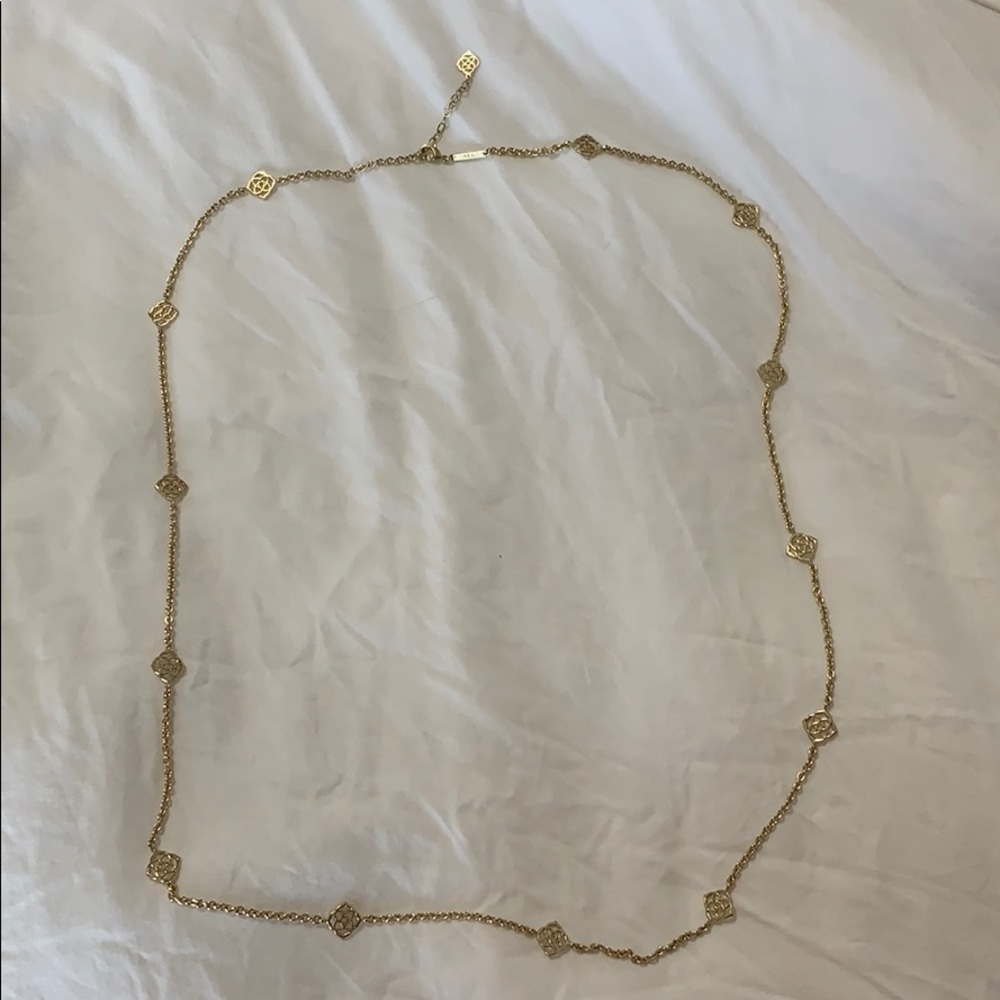 basic long kendra scott necklace